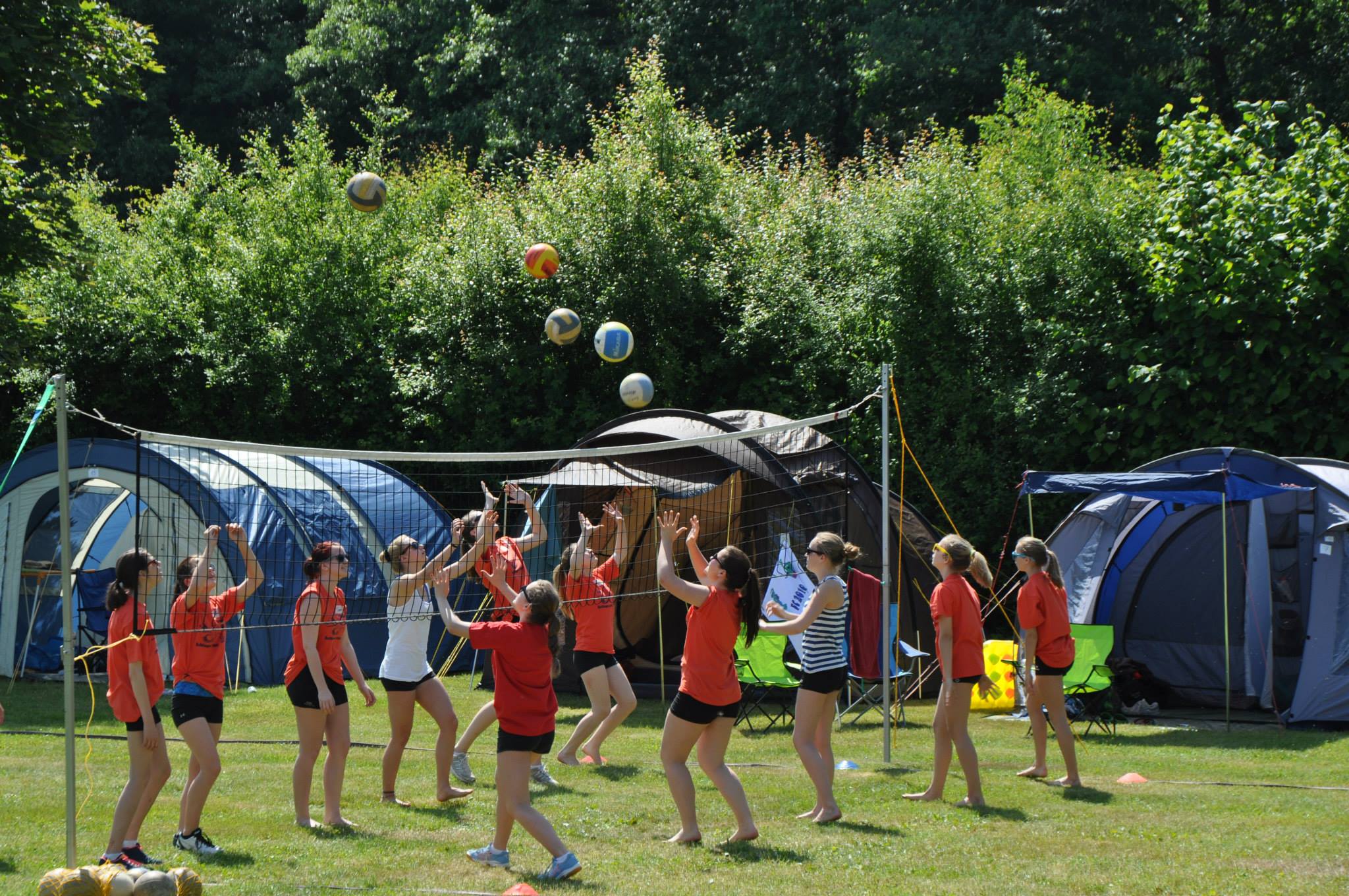 Anmeldung Volleyball Zeltlager am Krummeiher 2022