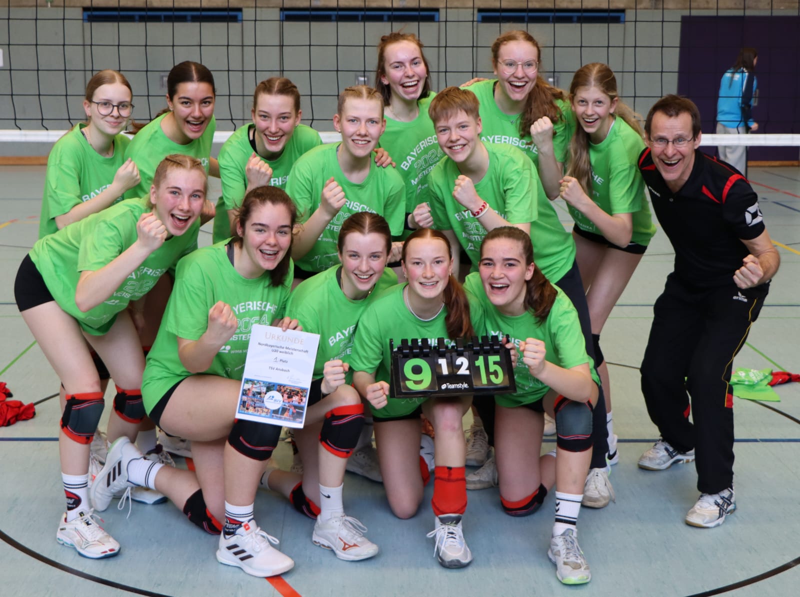 Erfolgreiches Wochenende für Ansbach`s Volleyballnachwuchs