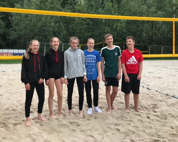 Turniersieg beim Beach Debüt für Ansbacher U16 Mädels