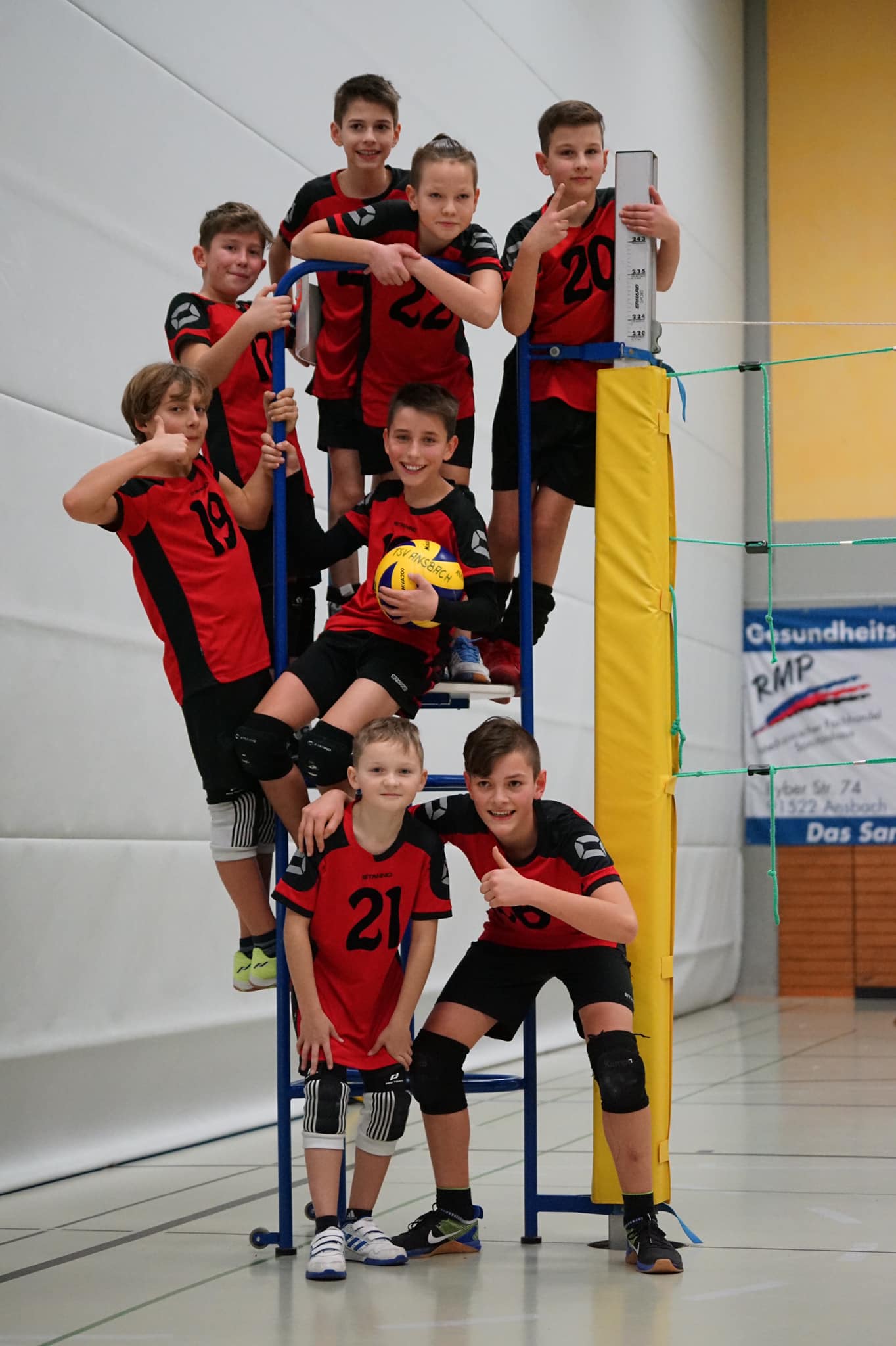 U14 Jungen und U18 Mädchen „Mittelfränkischer Volleyballmeister“